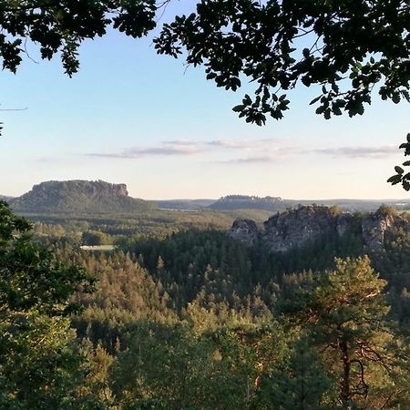 Gohrischstein Blick Apartamento Rathmannsdorf Exterior foto